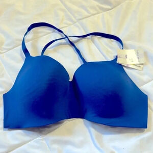 B Tempt’d blue wire free padded bra size 34D NWT